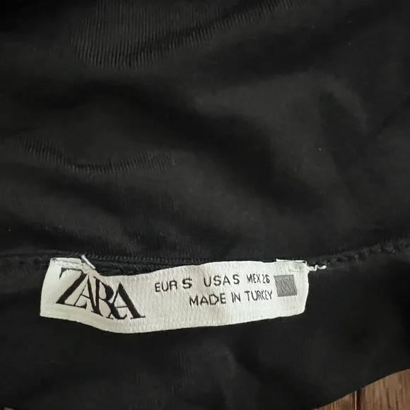 Zara Black Bodysuit - Picture 3 of 3